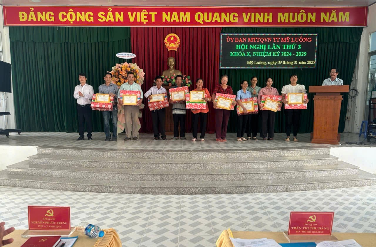 Tổng kết công tác Mặt trận năm 2024