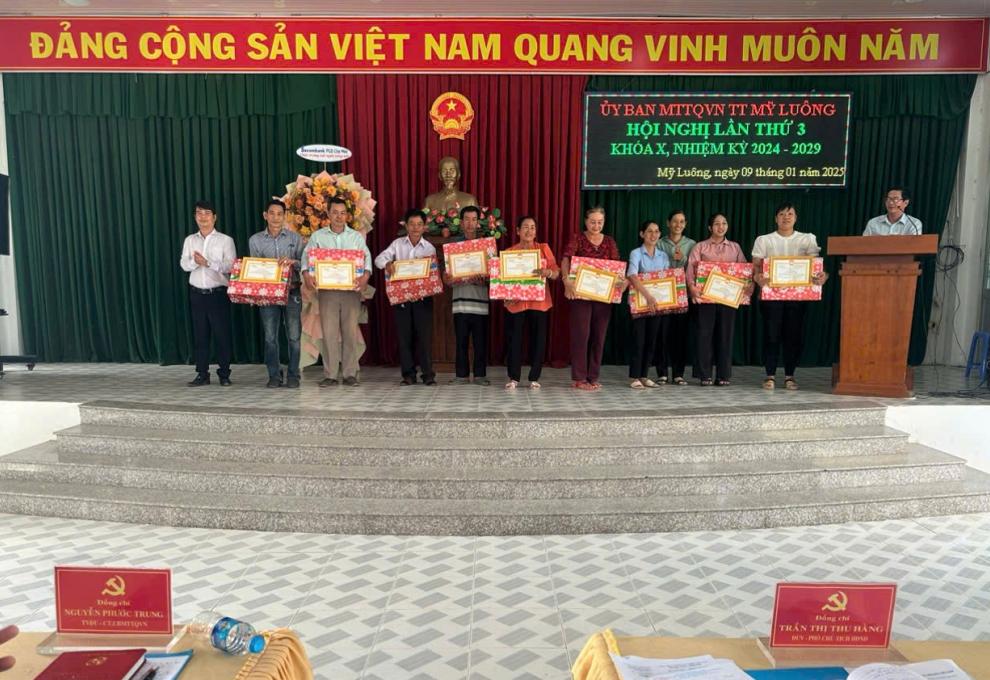 Tổng kết công tác Mặt trận năm 2024