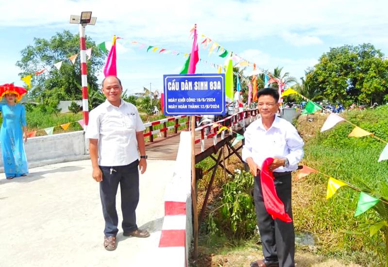 Khánh thành cầu 83A