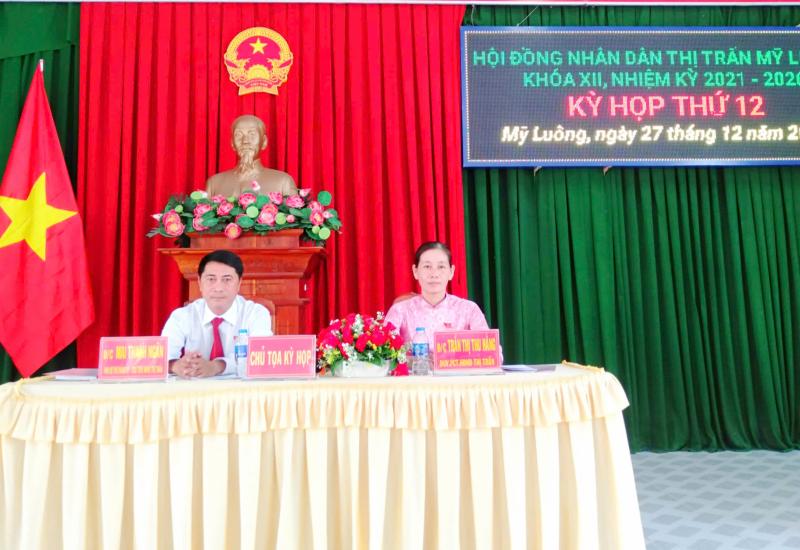 Mỹ Luông tổ chức kỳ họp HĐND lần thứ 12