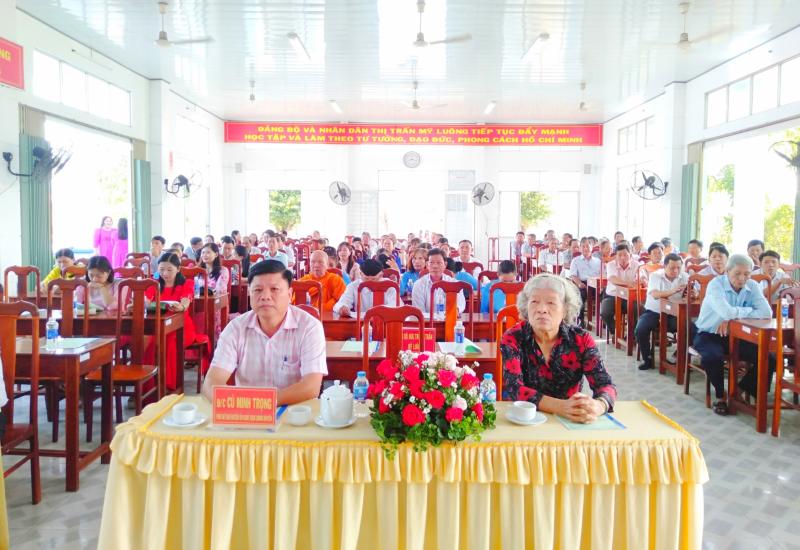 MỸ LUÔNG TỔ CHỨC KỶ NIỆM 20 NĂM THÀNH LẬP THỊ TRẤN